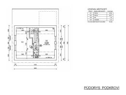 Půdorys podkroví