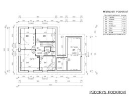 Půdorys podkroví